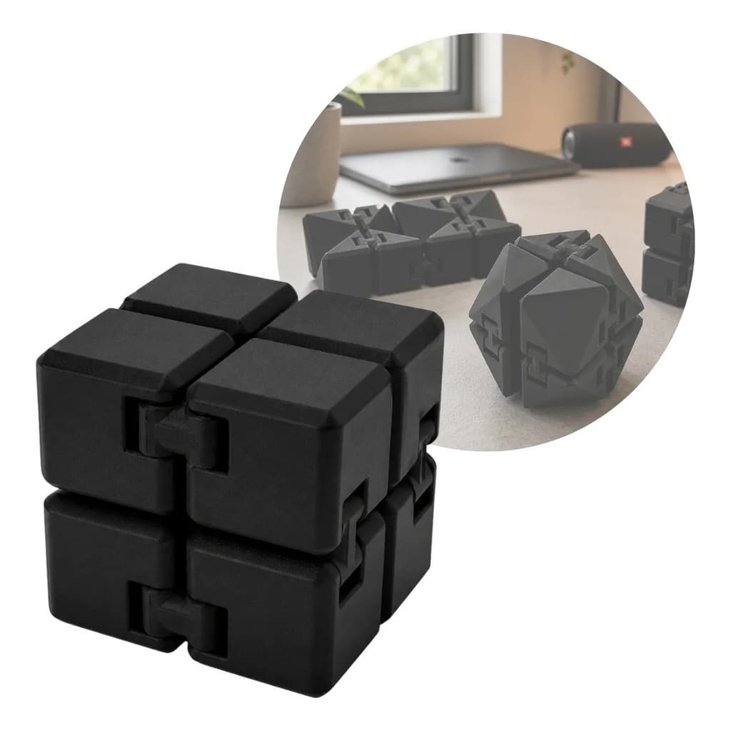 Cubo Magico Infinito Brinquedo Ansiedade Passatempo
