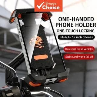 Suporte de celular para moto com viseira solar, anti-vibração, proteção solar, fixação no para-brisa, rotação 360°,