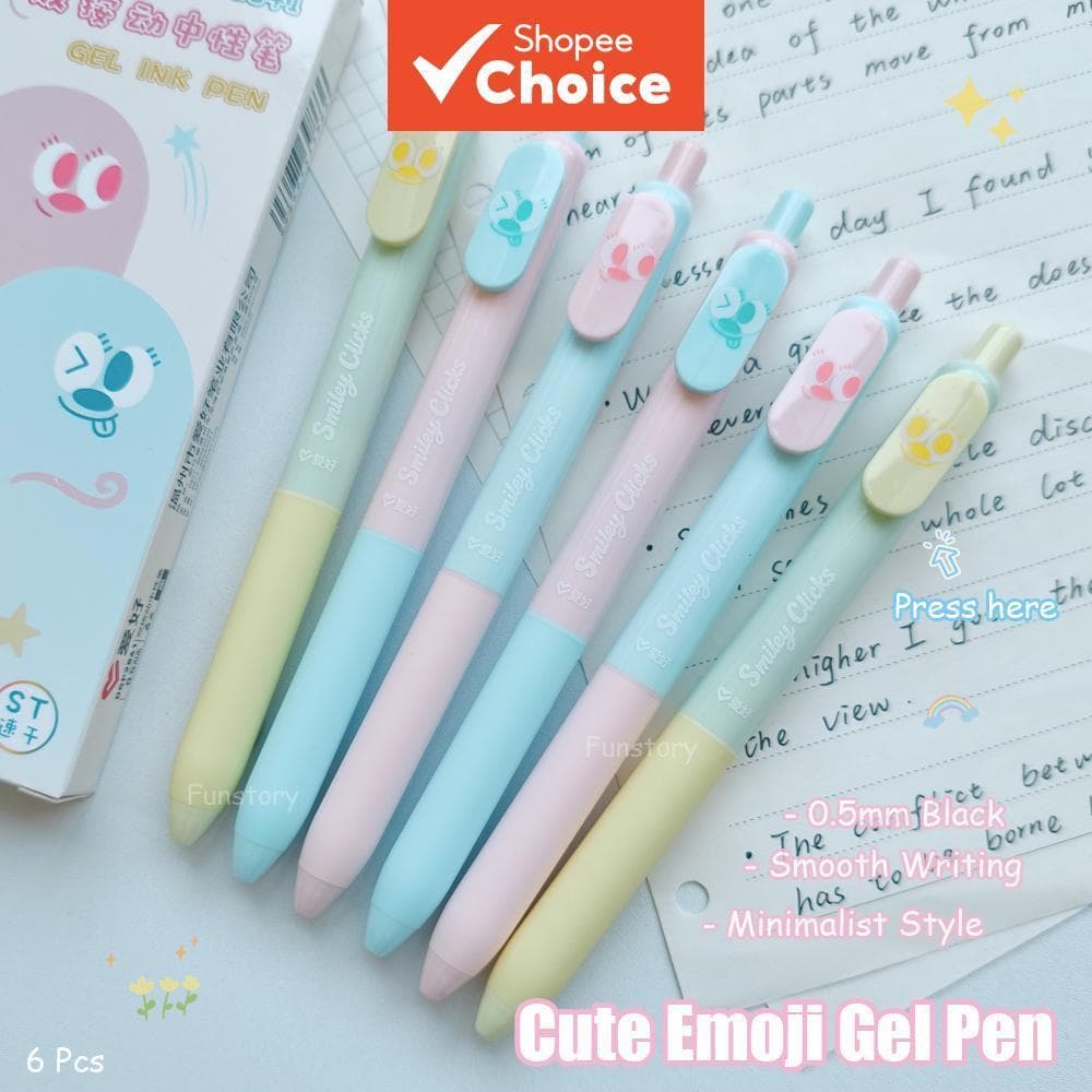 Conjunto De Canetas De Gel De Coelho Fofo , 1/2/4 Peças , Tinta De 0.5 Mm , Papelaria Estética , Animal Divertido , Seca