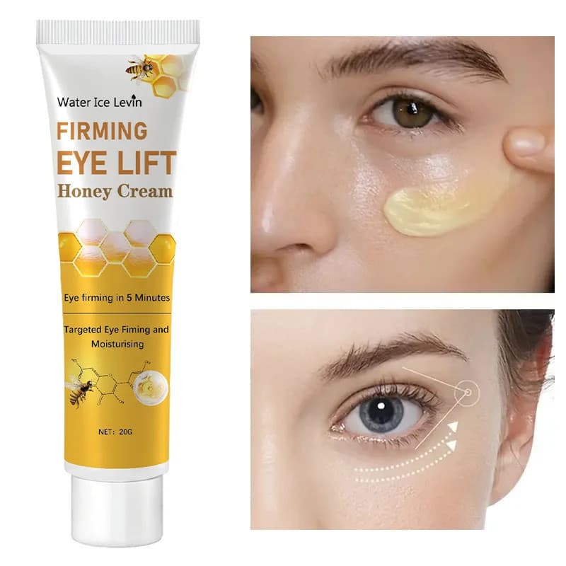 Creme Para Os Olhos Com Mel Clareia Olheiras , Reafirmante Da Pele Essência Instantânea Reparação Dos Tratamento De Bele