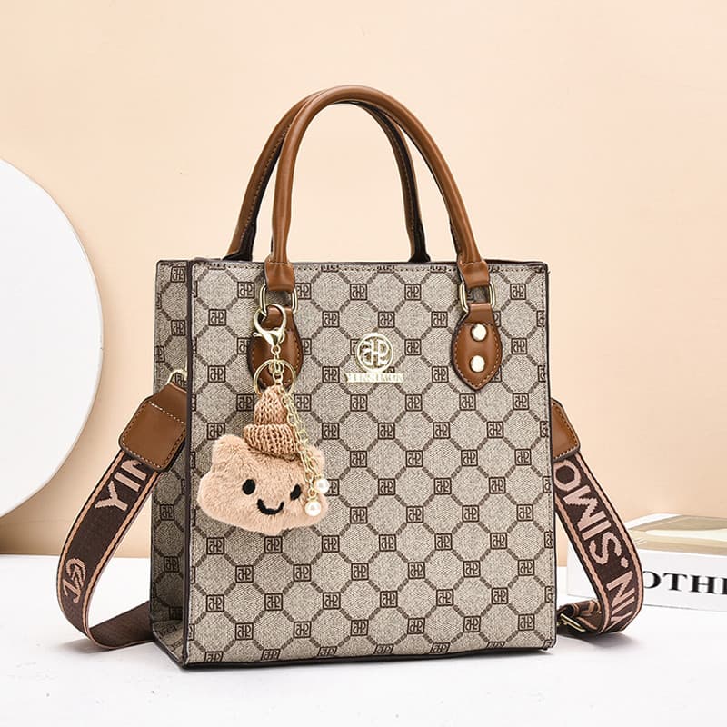 Bolsa feminina 2026 novo estilo elegante bolsa mensageiro grande capacidade textura bolsa feminina elegante High-En