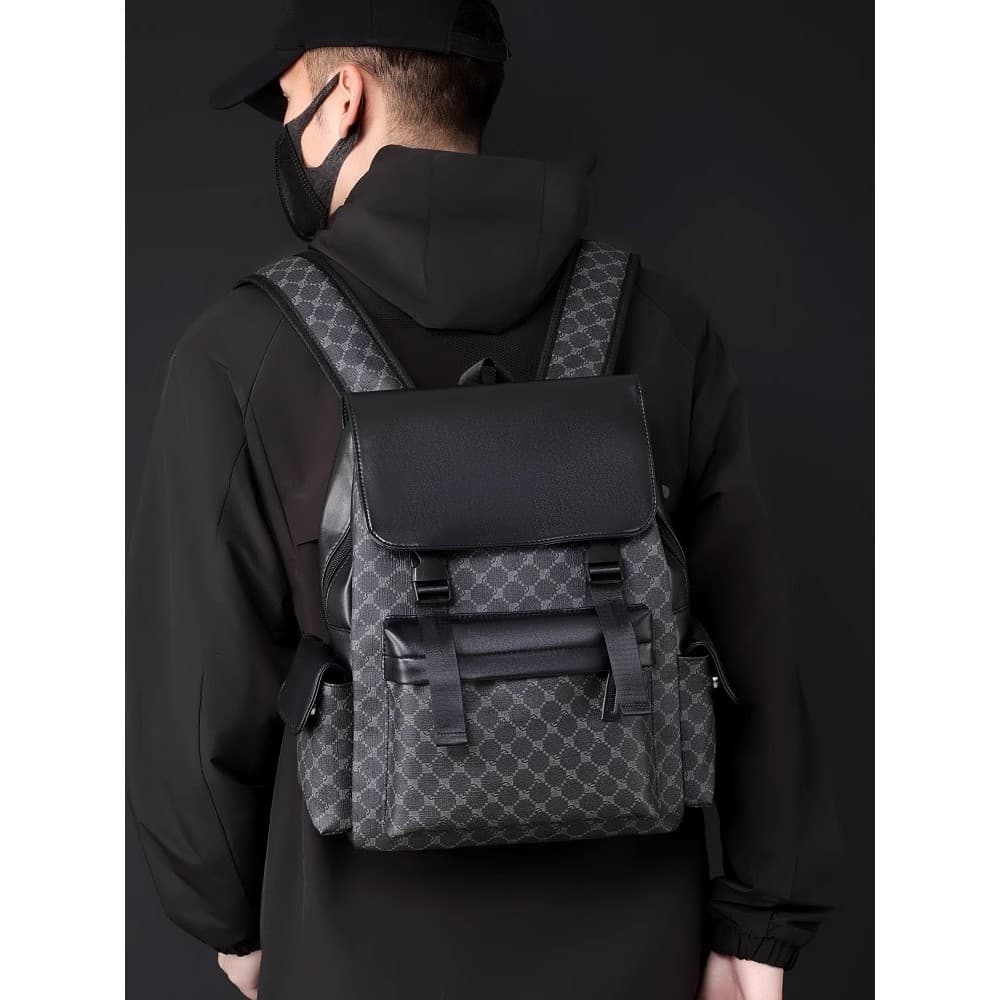 Mochila masculina mochila Casual Commuter saco de viagem de negócios masculino pequeno High-End estudante universitário