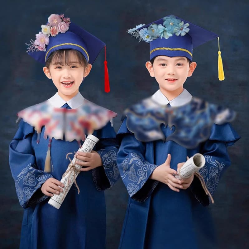 Uniforme de médico infantil, uniforme de médico de jardim de infância, foto de formatura, chapéu de médico, grampo de ca