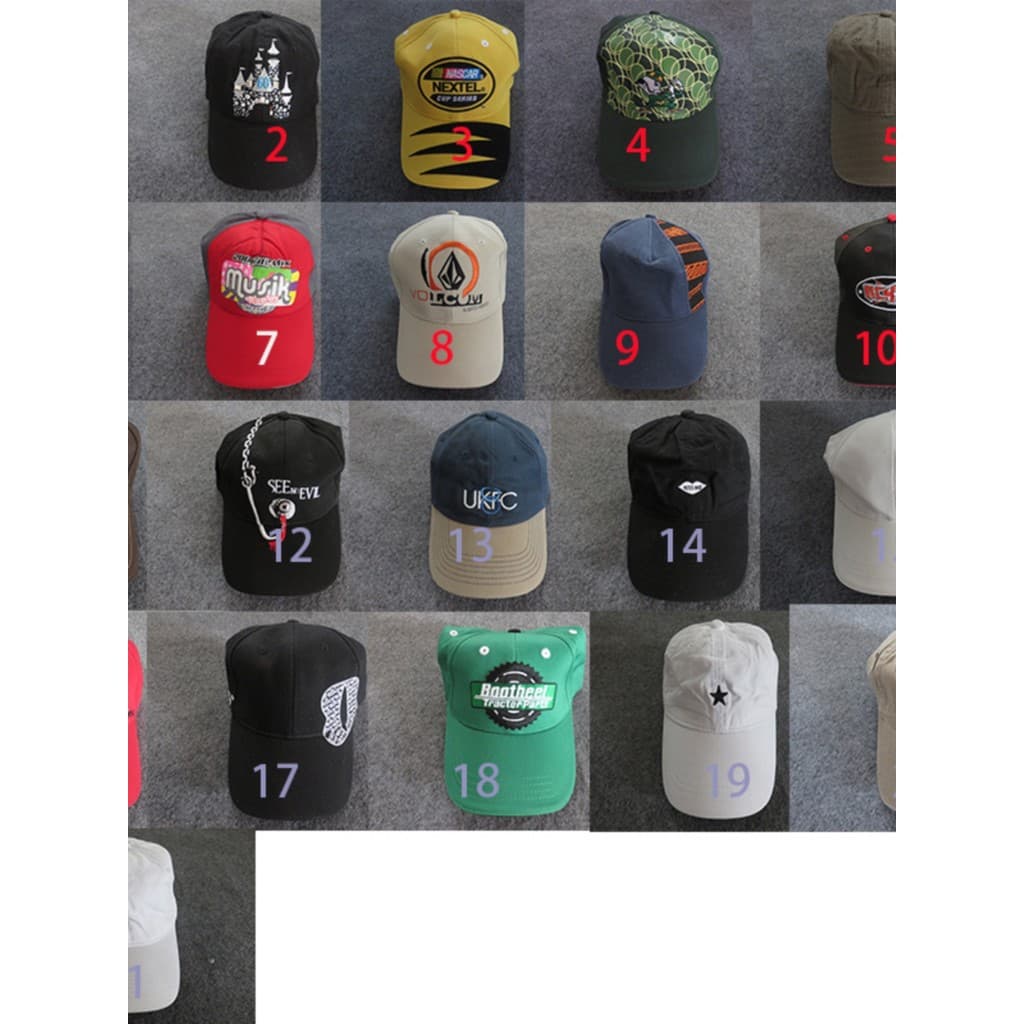Chapéus masculinos de comércio exterior na moda bonés de beisebol casuais bonés de pico masculino ins na moda Street Wea