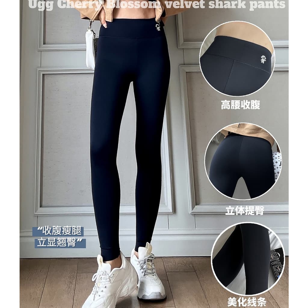 All-Match mais magro olhar Super quente ~ Xiaochuan famoso espaço calças realmente aquecimento termostático Cashmere vel