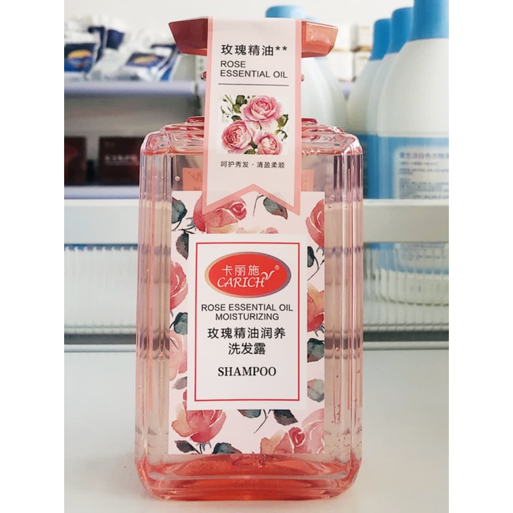 Karish 500ml óleo essencial de rosa hidratante shampoo hidratante limpeza cuidados com o cabelo óleo suavizante remoção