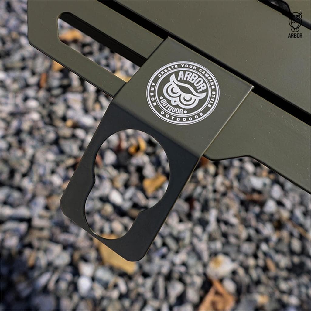 ARBOR IGT Mesa De Alumínio Dedicado Gancho Cabide Coruja Coreana Camping