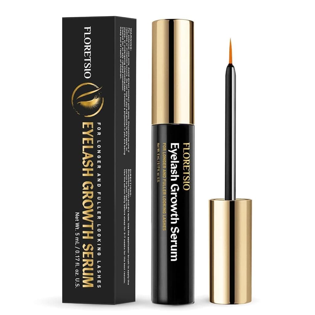 Sérum Premium para Crescimento de Cílios: Sérum Avançado para Cílios de 5ml com Fórmula Sem Irritação para Cílios e Sobr