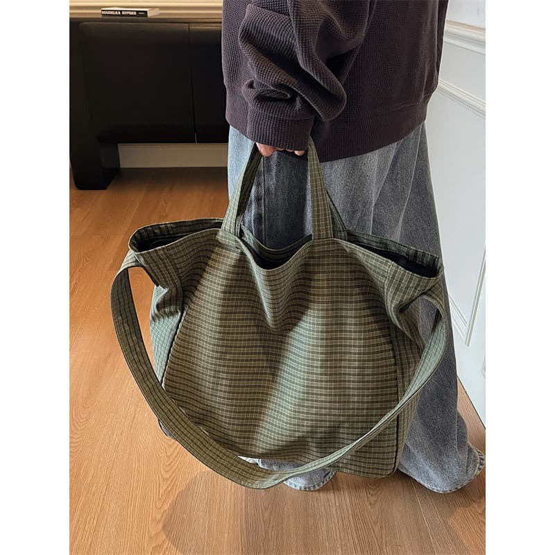 2026 novo estilo simples bolsa de ombro feminina versão coreana Casual grande capacidade moda mochila estilo preguiçoso