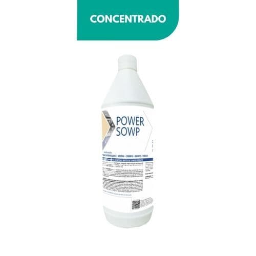 Detergente Limpeza Pesada Sem Danificar o Piso Power Sowp 1 litro