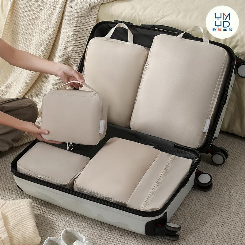 Saco de armazenamento de viagem bagagem roupas organizador saco sapatos roupa interior saco de armazenamento saco de esp