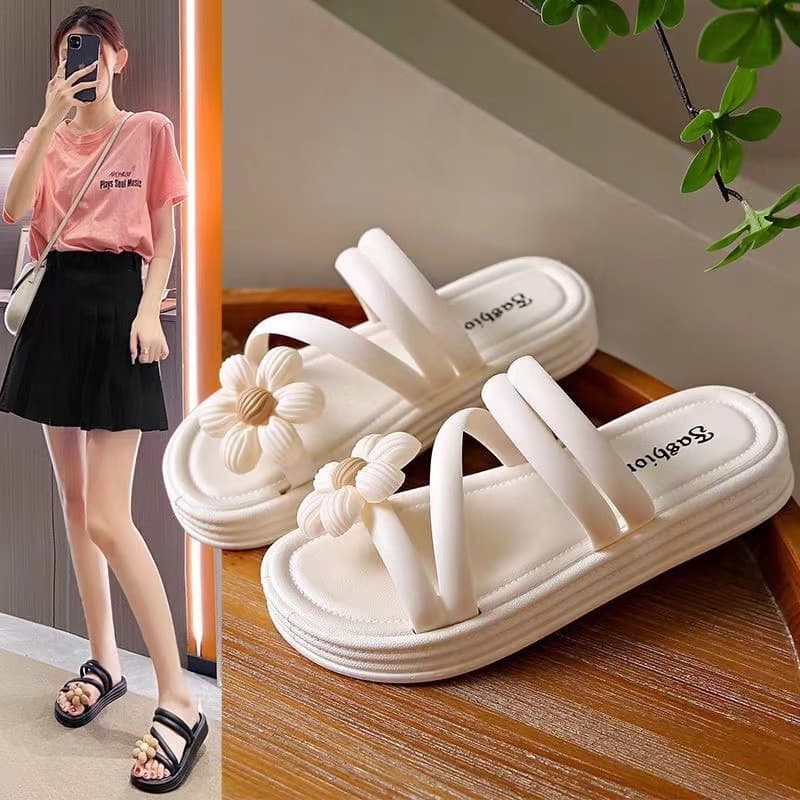 2026 novo estilo sandálias chinelos feminino exterior moda macio antiderrapante verão influenciador sandálias ins versão
