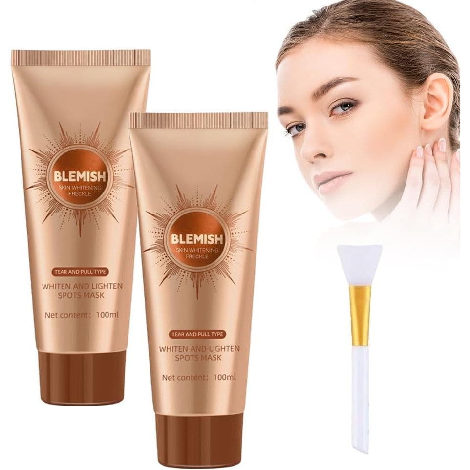 Máscara Noturna de Colágeno, Máscara Facial Herbal Anti-Manchas 2026, Máscara Noturna com Pincel, Cuidado Coreano para E
