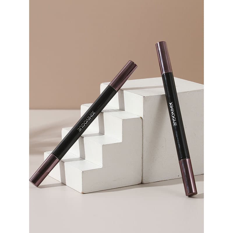 XIMIVOGUE Ximei Eslite Cool Black Espessura Delineador de ponta dupla
