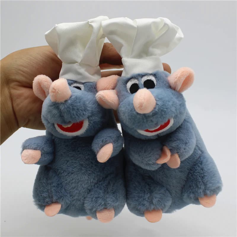 Pingente De 1 Peça 14cm Disney Ratatouille Remy Mouse Plush Toy Authentic Chef Bonecas Recheadas