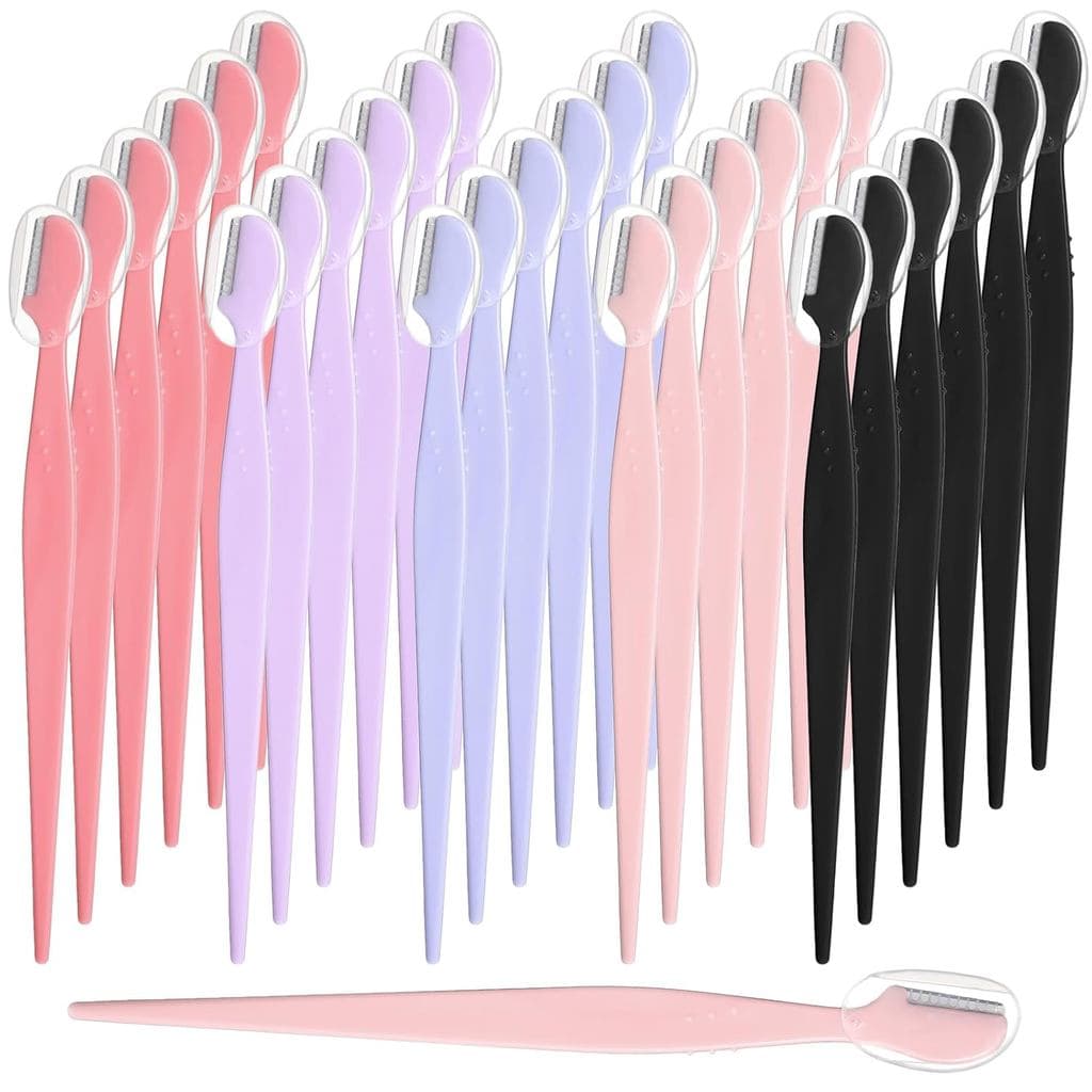 28 Lâminas de Sobrancelha, Lâminas Multifuncionais para o Rosto Feminino, Lâmina Dermaplane para o Rosto Feminino, Lâmin