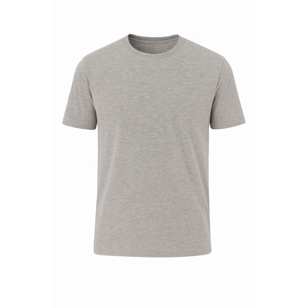 Camiseta Cinza Algodão Básica Masculina