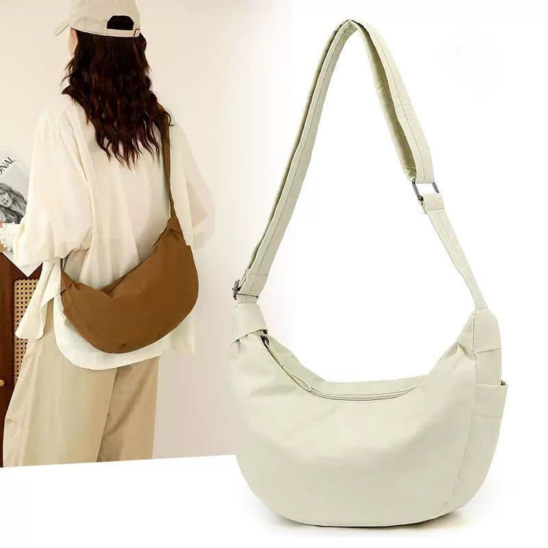 Moda Casual feminina saco do mensageiro novo estilo bolsa de ombro náilon bolinho saco senhoras bolsa de ombro simples l