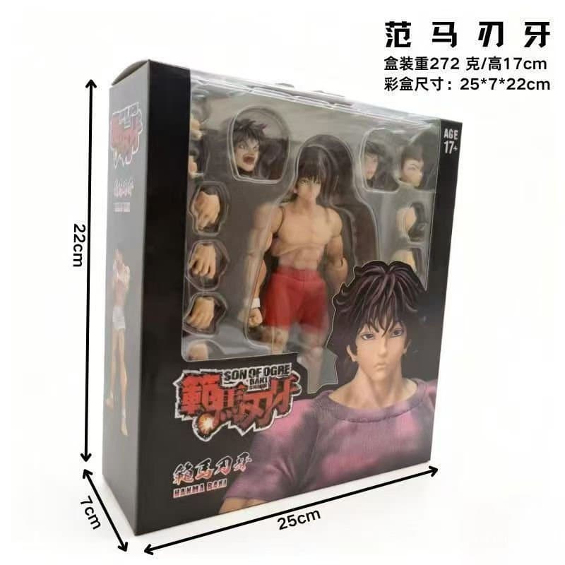 Yujiro Hanma Lembrança Boneca Brinquedos Baki Filho De Orge ST 1/12 Coleção De Ação Articulada DPN5