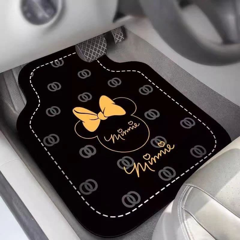 Fornecimento de tapete de carro pode esfregar o solo Tapete de carro com anel de seda fácil de limpar FQBM