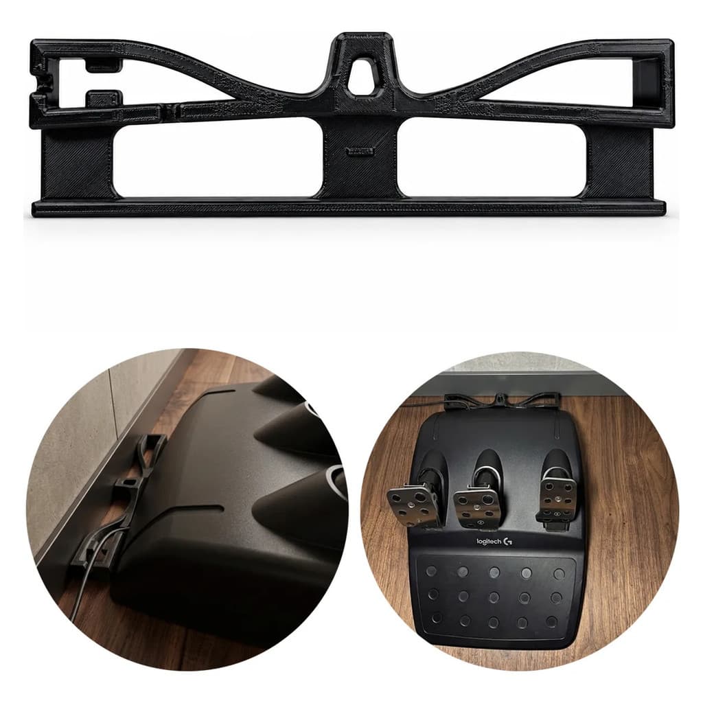 Protetor Cabo Pedal Logitech G29 G920 G923 Organizador Guia Antiesmagamento Espaçador Protege Fio