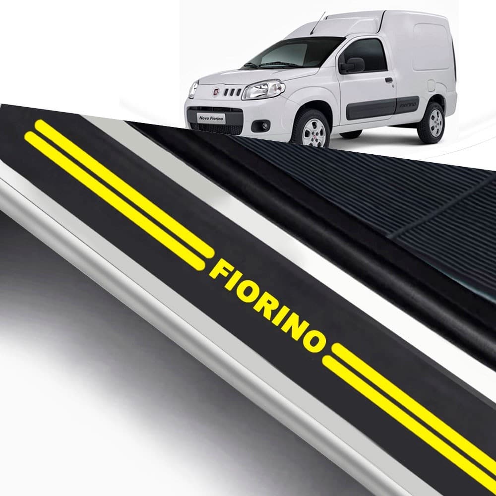 Soleira De Porta Fiat Fiorino Modelo Universal Carro personalizado