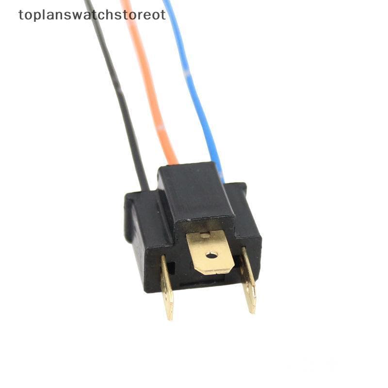 TOL 2/4 Pçs Farol Do Carro Lâmpada De Nevoeiro Adaptador Macho Soet Cablagem H4 Conector BR
