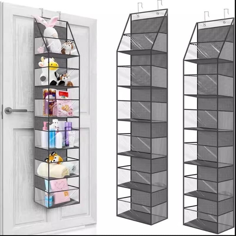 Atrás da porta saco de armazenamento brinquedo diversos pendurado saco de armazenamento guarda-roupa cosméticos Anti-poe