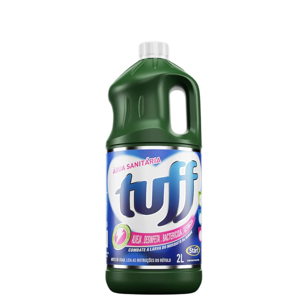 Água Sanitária Tuff 2 Litros - Qui Boa - Água Sanitária 2 Litros