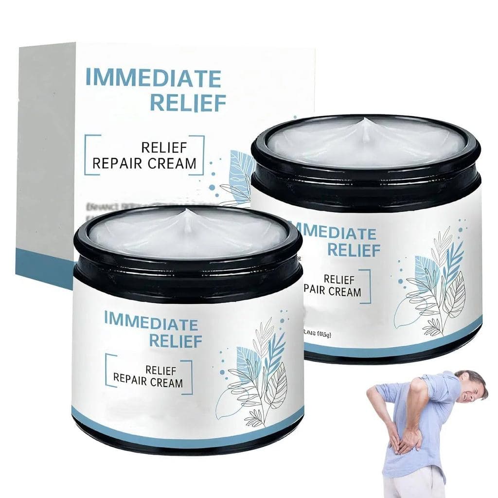 Creme de Magnésio, Gel de Magnésio Atualizado 2025 para Costas, Pescoço, Mãos, Joelhos - 50g (2 Frascos) CVHR