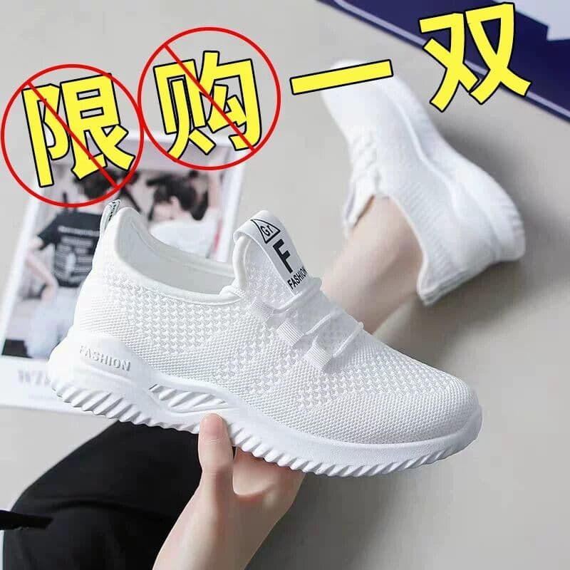Sapatos esportivos femininos 2026 verão novo estilo sapatos de rede único sapatos casuais correndo primavera outono malh