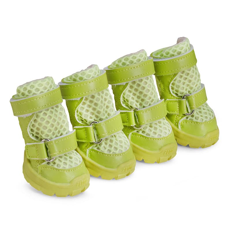 Câmera cão Net sapatos pequeno cão primavera outono verão sola macia antiderrapante leve sapatos para animais de estimaç