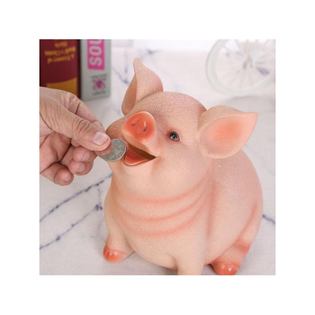 Pigggy banco cão cofrinho crianças cofrinho bens domésticos decoração do bolo dos desenhos animados cofrinho