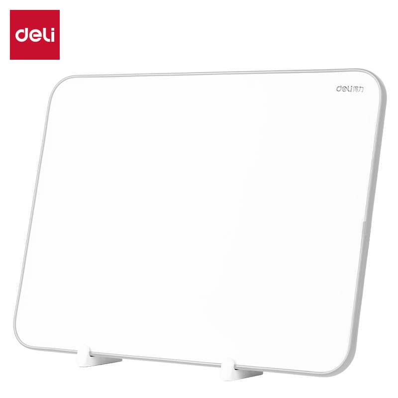 Deli MB134/135/136/137 Quadro branco pequeno portátil de mesa com suporte Quadro de escrita de mesa apagável portátil