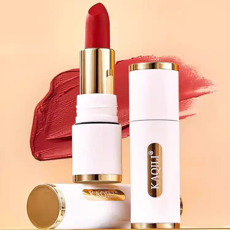Gloss labial volumoso Batom matte aveludado Batom importado barato Veludo antiaderente copo não-desbotamento batom suave