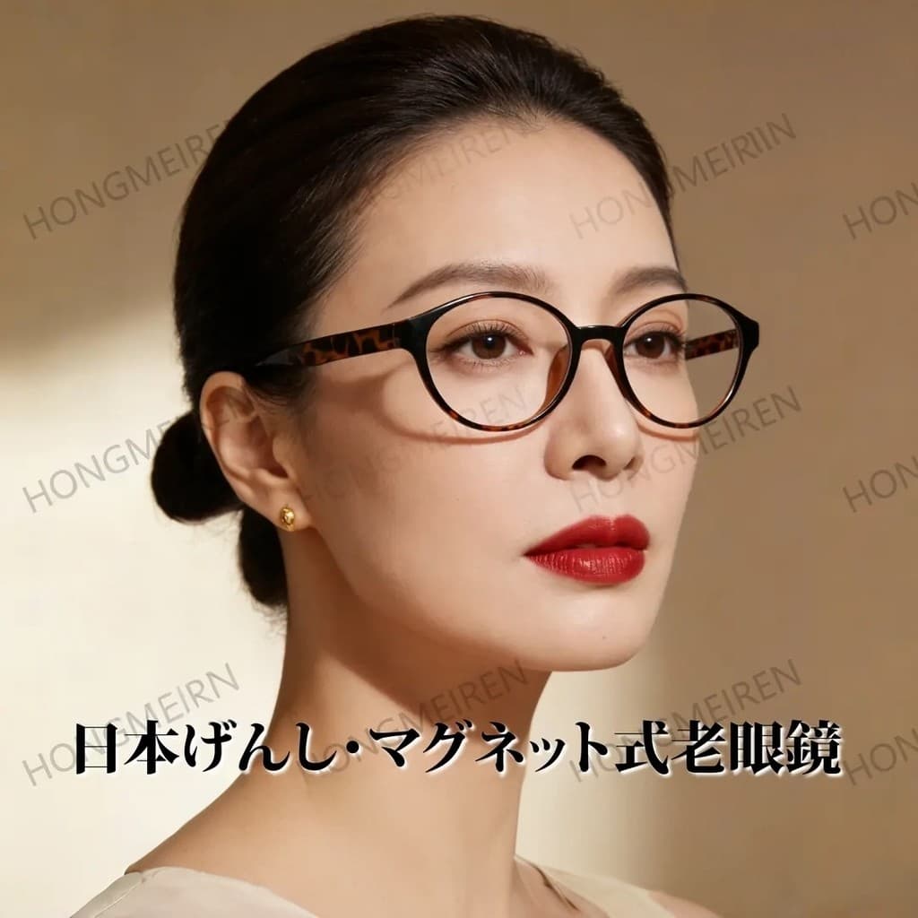 Japão Original importado fivela magnética Halter pescoço óculos de leitura anti-luz azul resistente a choques anti-perdi