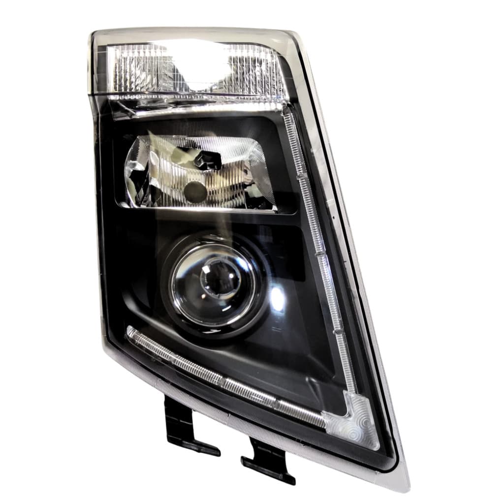 Farol Principal Completo Máscara Negra Volvo FH13 LD