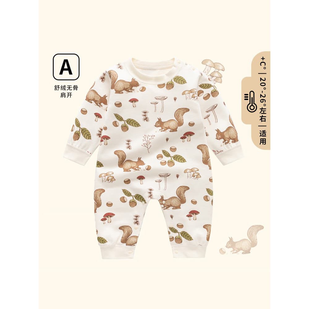 Roupas de bebê recém-nascido macacão de bebê primavera verão roupas confortáveis veludo classe um macacão desossado ombr