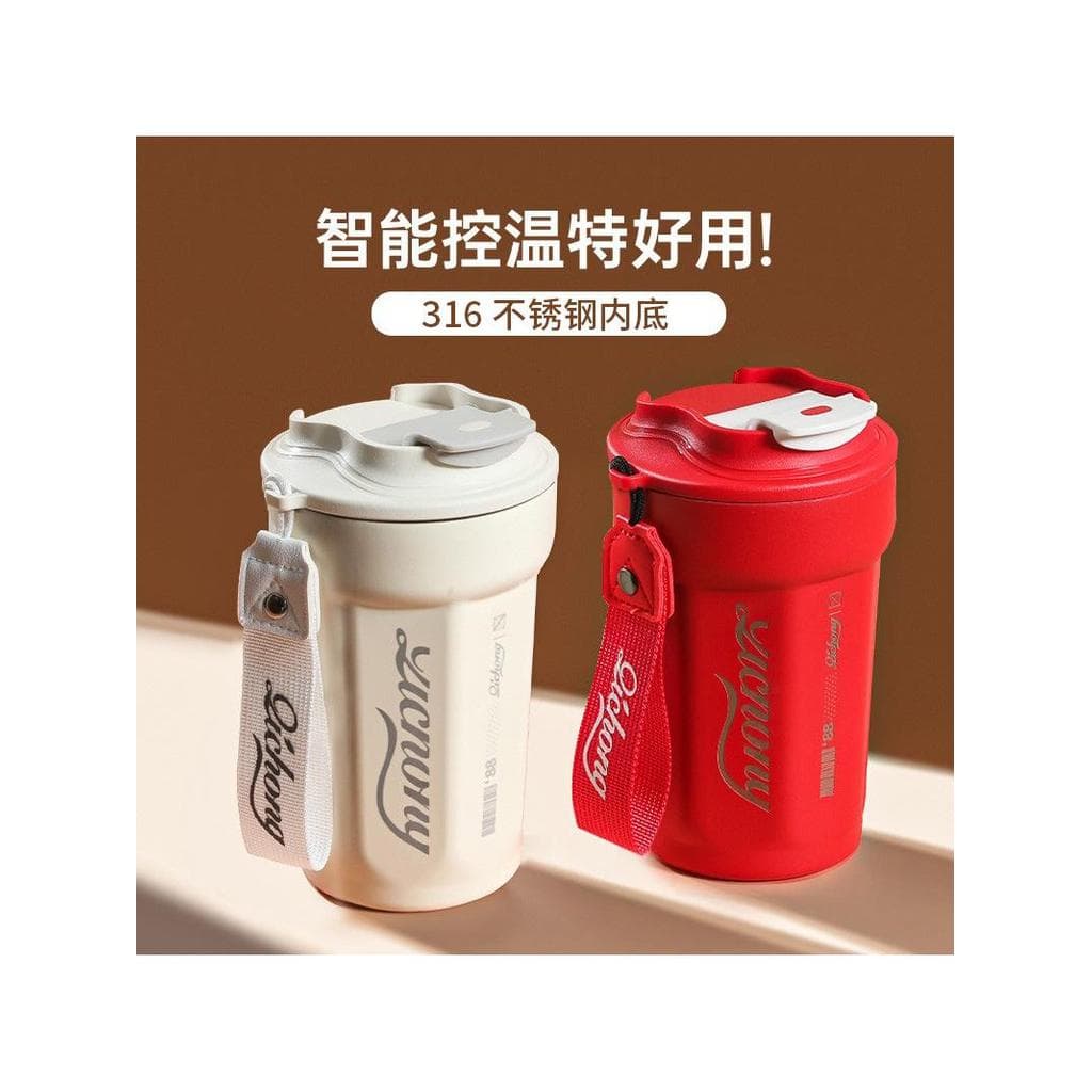 Copo térmico copo de café 316 aço inoxidável grande capacidade portátil de alto valor copo de água portátil masculino fe