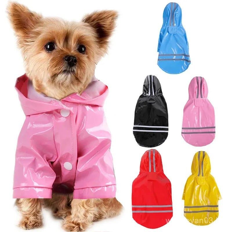 Capa De Chuva Para Cachorro , Reflexiva , À Prova D'água De Neve , Animais De Estimação , Filhotes Pequenos , Gatos , Ch