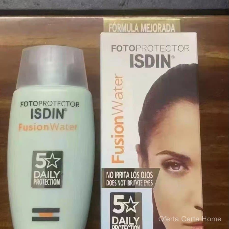 ⭐     O protetor solar feminino ISDI é refrescante e não oleoso, adequado para estudantes, resistente ao suor e protetor