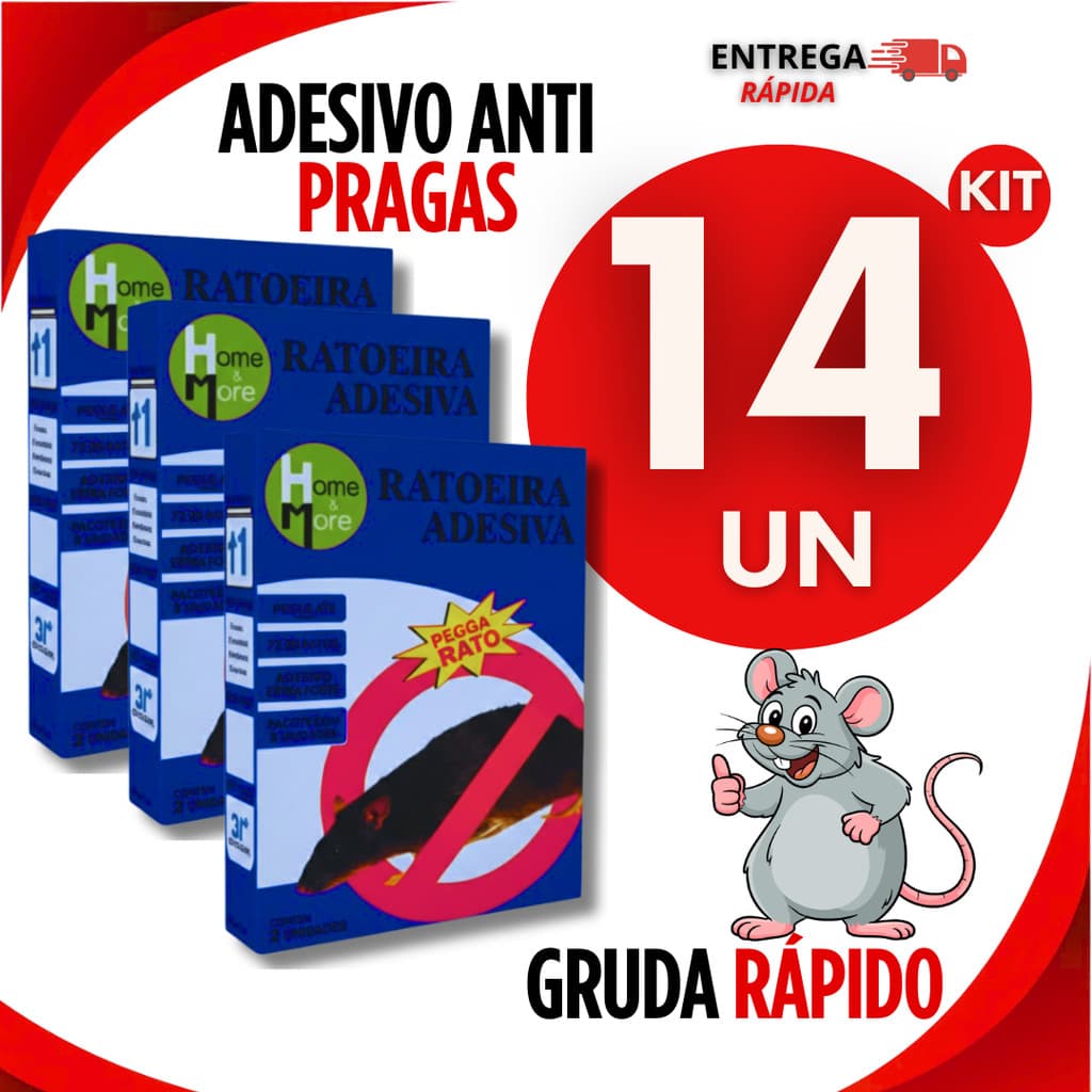 Cola Super Adesiva Para Praga e Roedor Inseto Rasteiro Colas Forte Ultra Rápida Fácil De Usar
