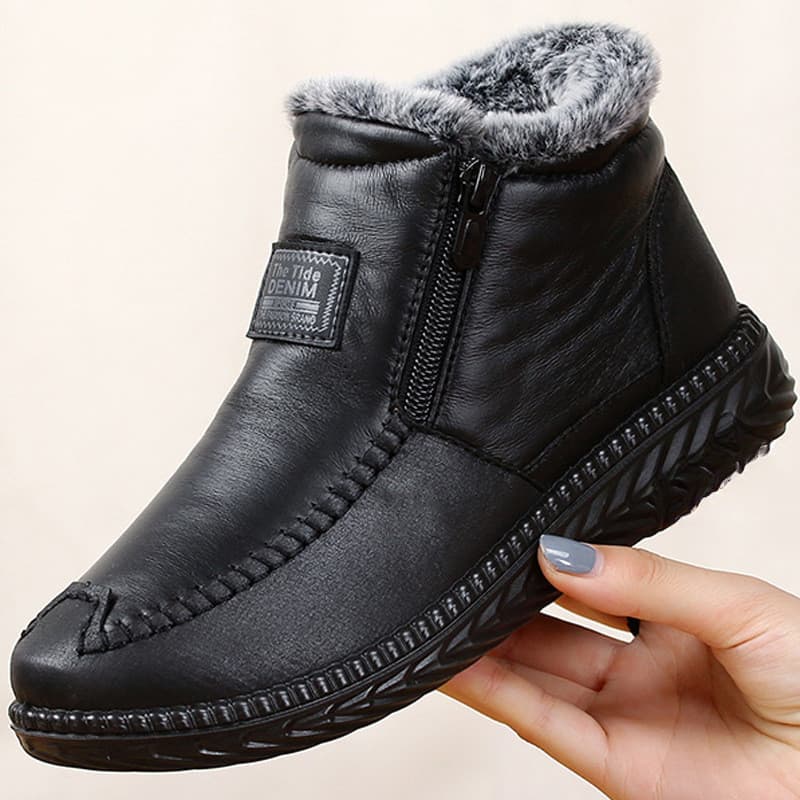Botas femininas curtas de neve de inverno à prova d'água botas casuais de tornozelo 2024 botas femininas da moda