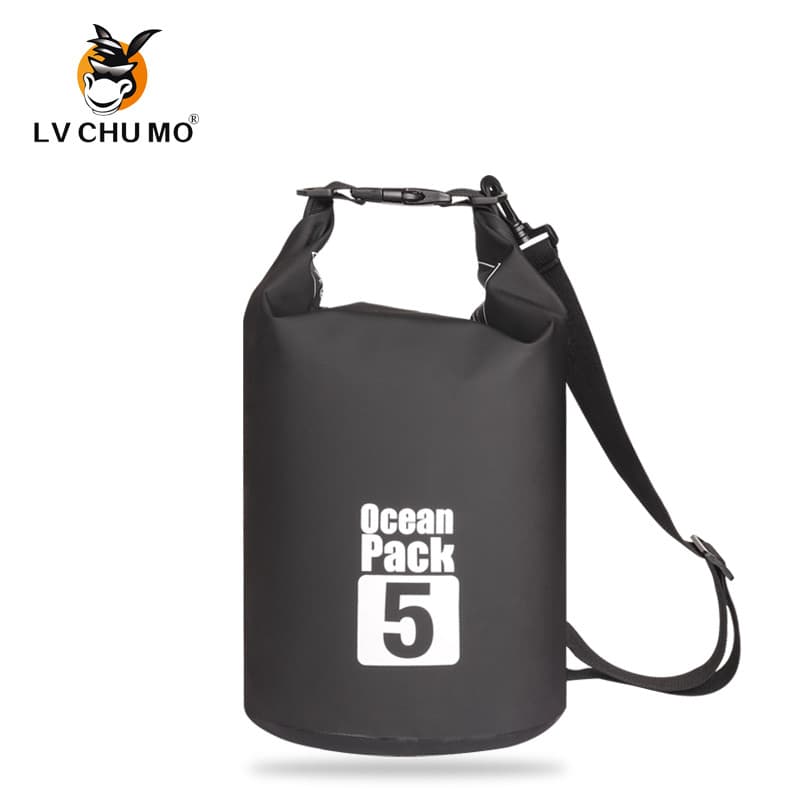 Seguidor peido Worm flutuante 5L Upstream Rafting bolsa de ombro à prova dwaterproof água saco de armazenamento de praia
