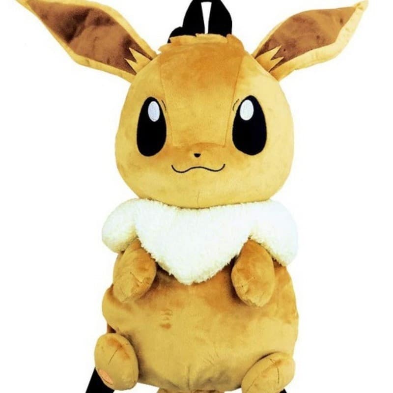 2024 Novo estilo grande Pokemon original Ibrahimic boneca de pelúcia Ibe jardim de infância escola primária mochila dos