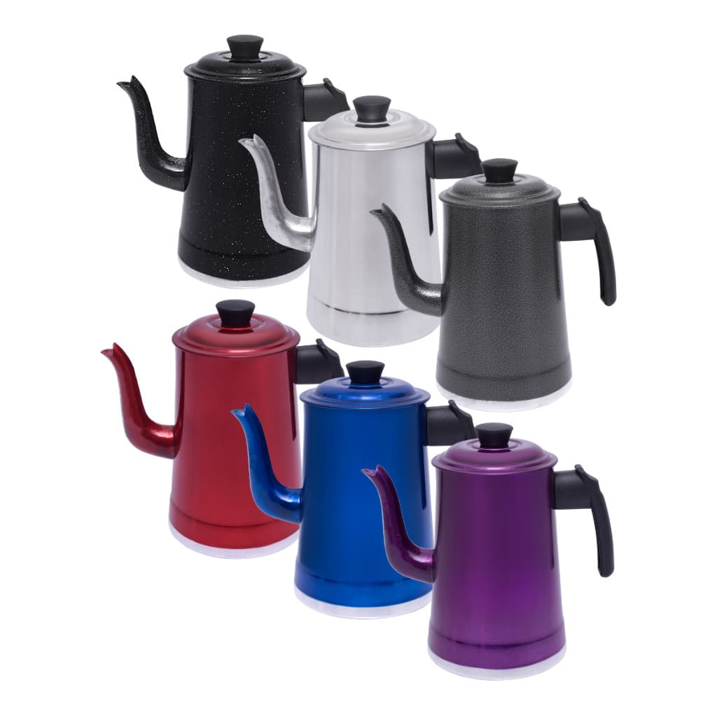 Bule Alumínio Para Chá ou Café , Cozinha N12 1,8 Litros Marca Docesar.