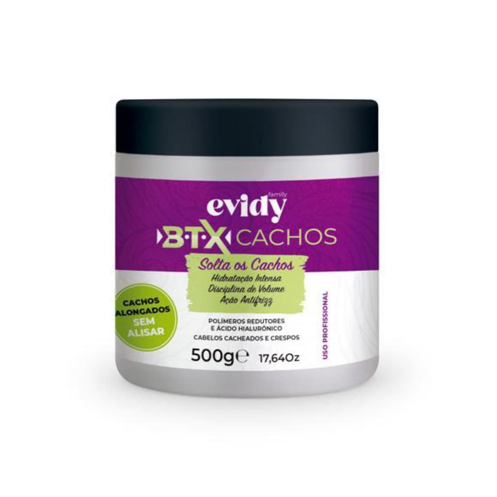Evidy  Solta Cachos - Btx Capilar  500g