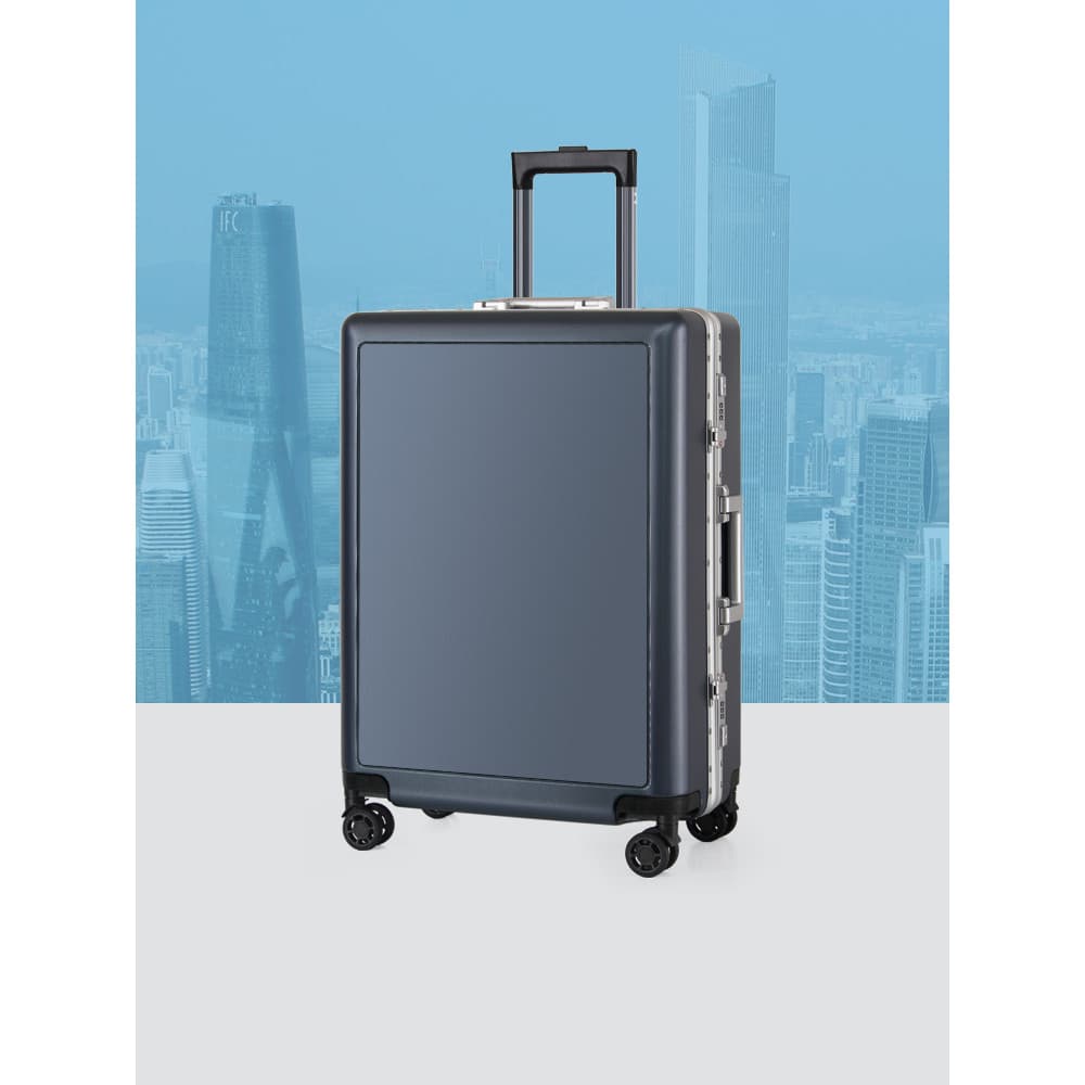 Xiangxing bagagem SUISSEWIN quadro de alumínio Universal roda trole caso masculino 80cm mala embarque caso mala feminina
