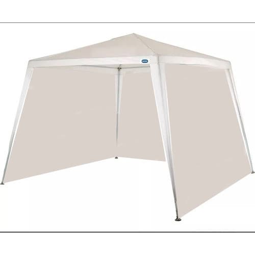 Tenda Gazebo Barraca (de Montar) Mor + 3 Paredes + Proteção Solar Branco Praia Camping Feiras