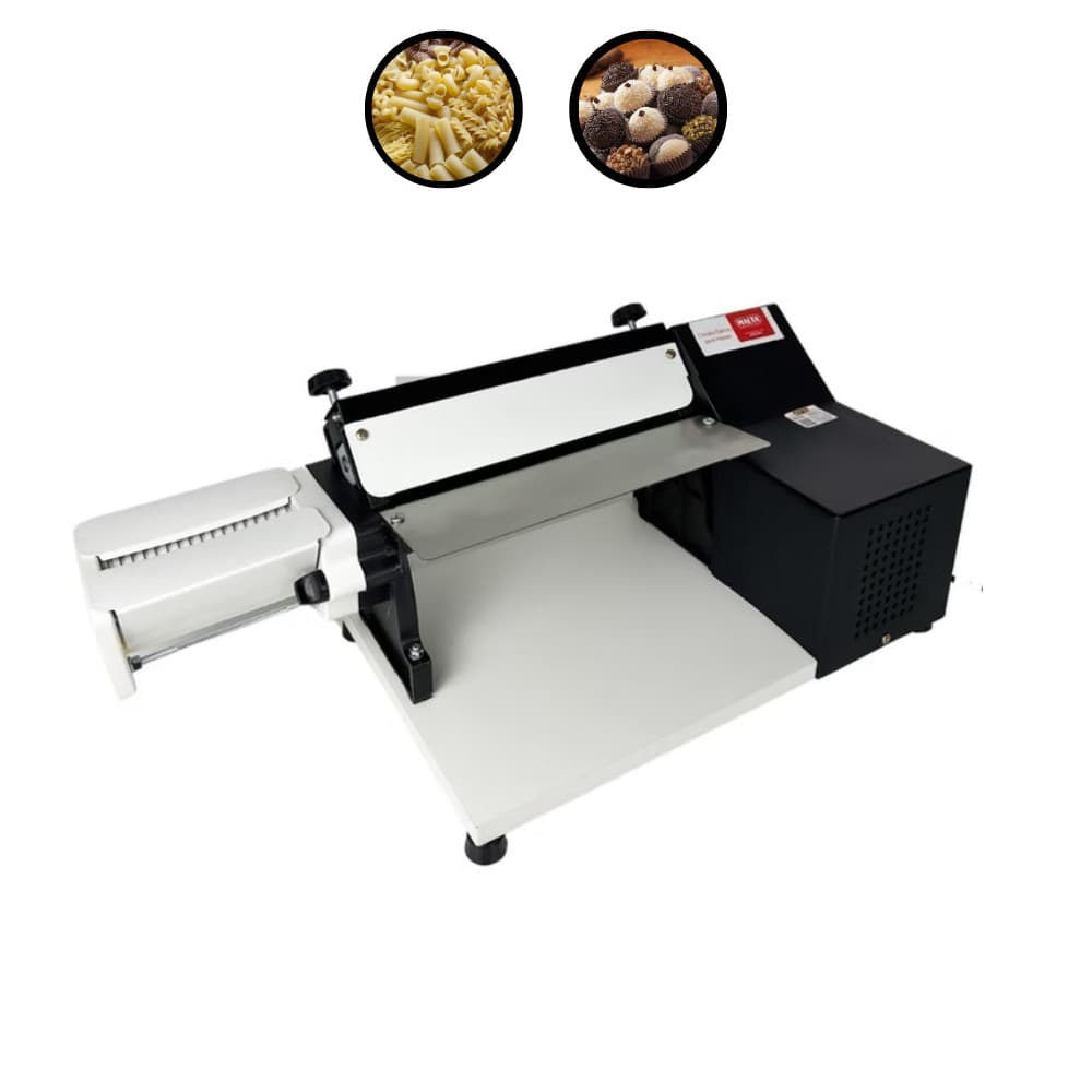 Laminador Massa Americana Preto 28cm Bivolt c/ Talharim